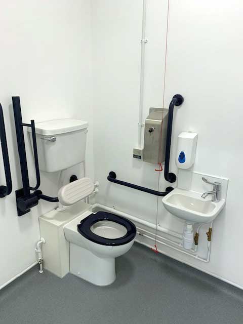 DDA Local Authority Toilet Installation